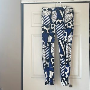 Fashion nova mens 90s patterned multicolor denim jeans size 34